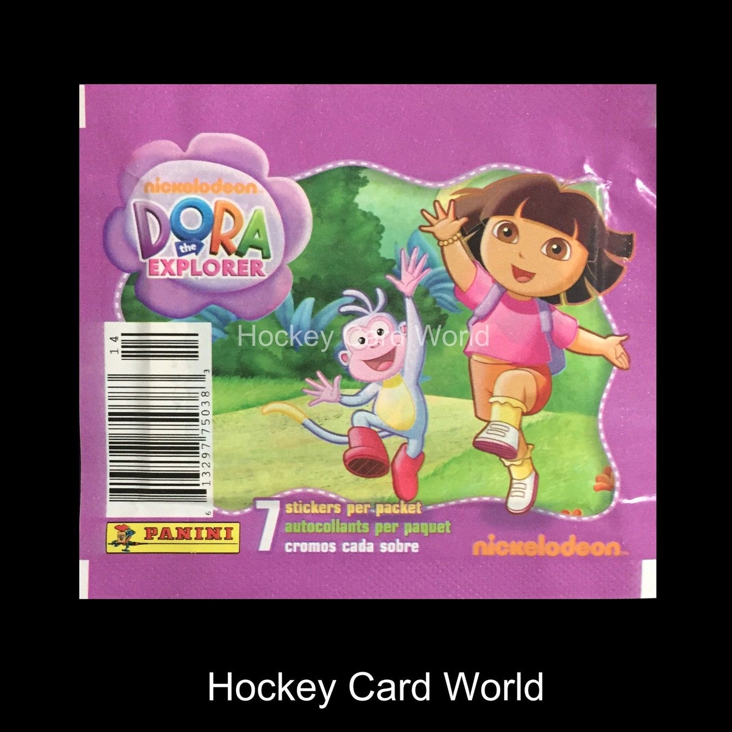 2012 Nickelodeon Dora The Explorer (7 Album Sticker Panini Pack) Image 1