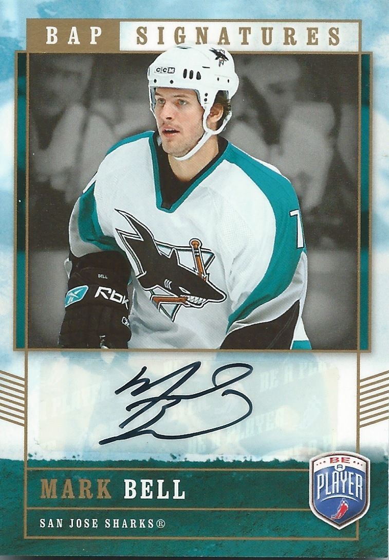 2006-07 Be A Player Signatures Auto MARK BELL Autographs Upper Deck 00271 Image 1