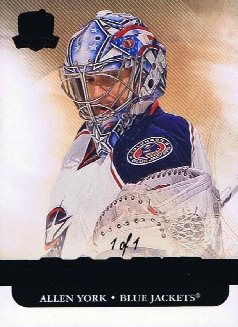 2011-12 The Cup Black ALLEN YORK Rookie 1/1 RC Upper Deck Jackets