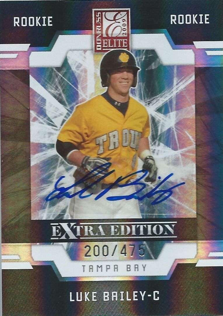 2009 Donruss Elite Extra Edition LUKE BAILEY 200/475 Rookie Panini 01454 Image 1