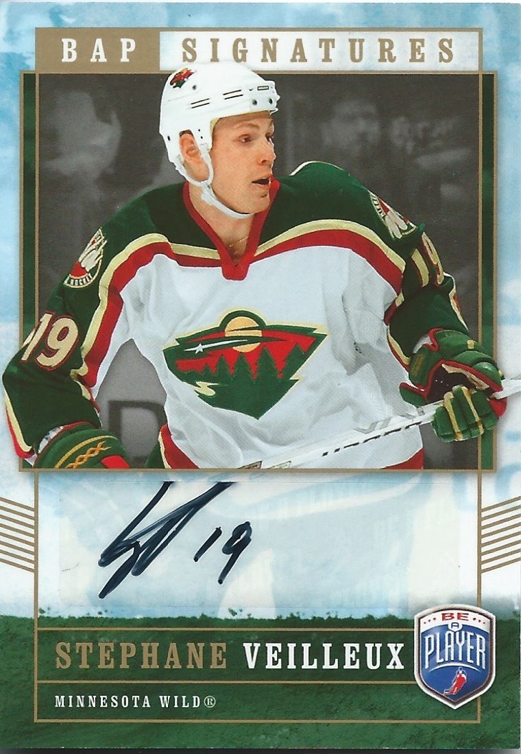 2006-07 Be A Player Signatures STEPHANE VEILLEUX Autographs UD 00304 Image 1