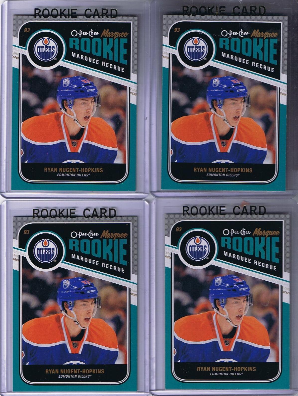 2011-12 O-Pee-Chee RYAN NUGENT-HOPKINS Rookie Edmonton Oilers 01384 Image 1