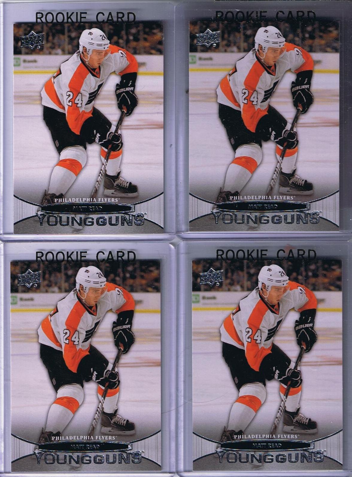 2011-12 Upper Deck YG MATT READ Young Guns Rookie Philadelphia Flyers 02251 Image 1
