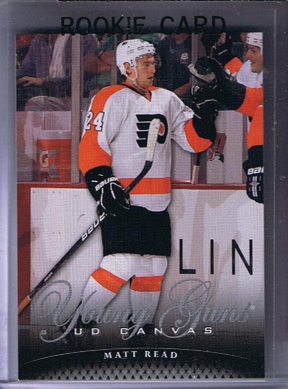 2011-12 Upper Deck Canvas YG MATT READ Young Guns Rookie Flyers 02245 Image 1
