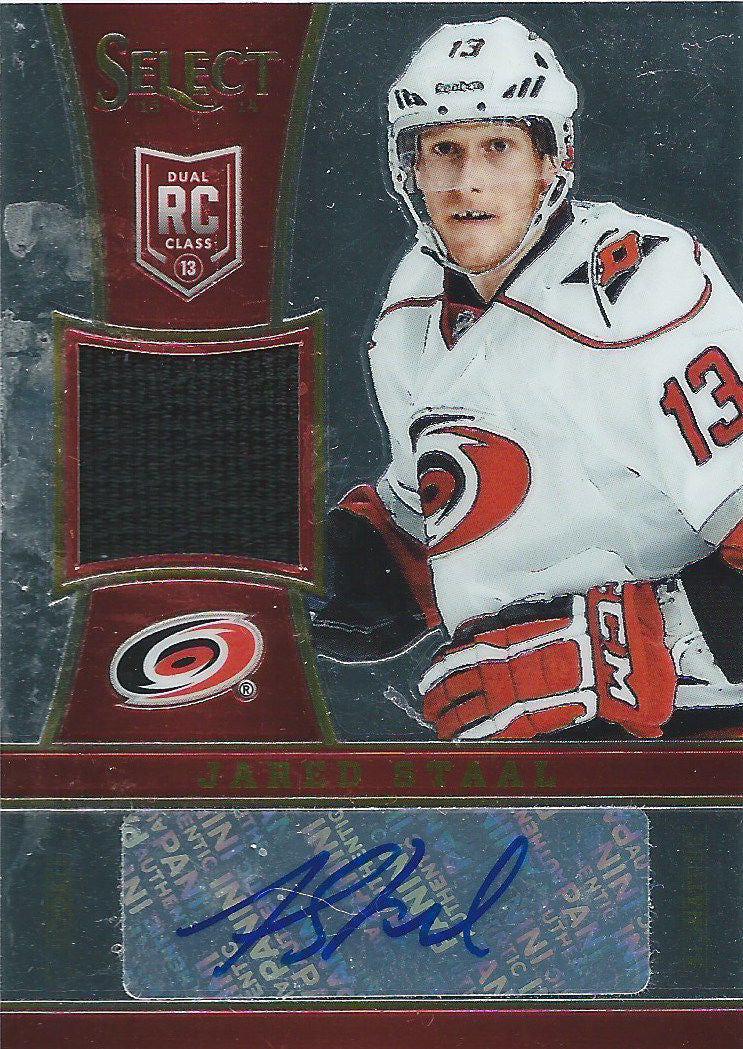 2013-14 Select Rookies Jersey Auto JARED STALL 5/199 Panini 01677