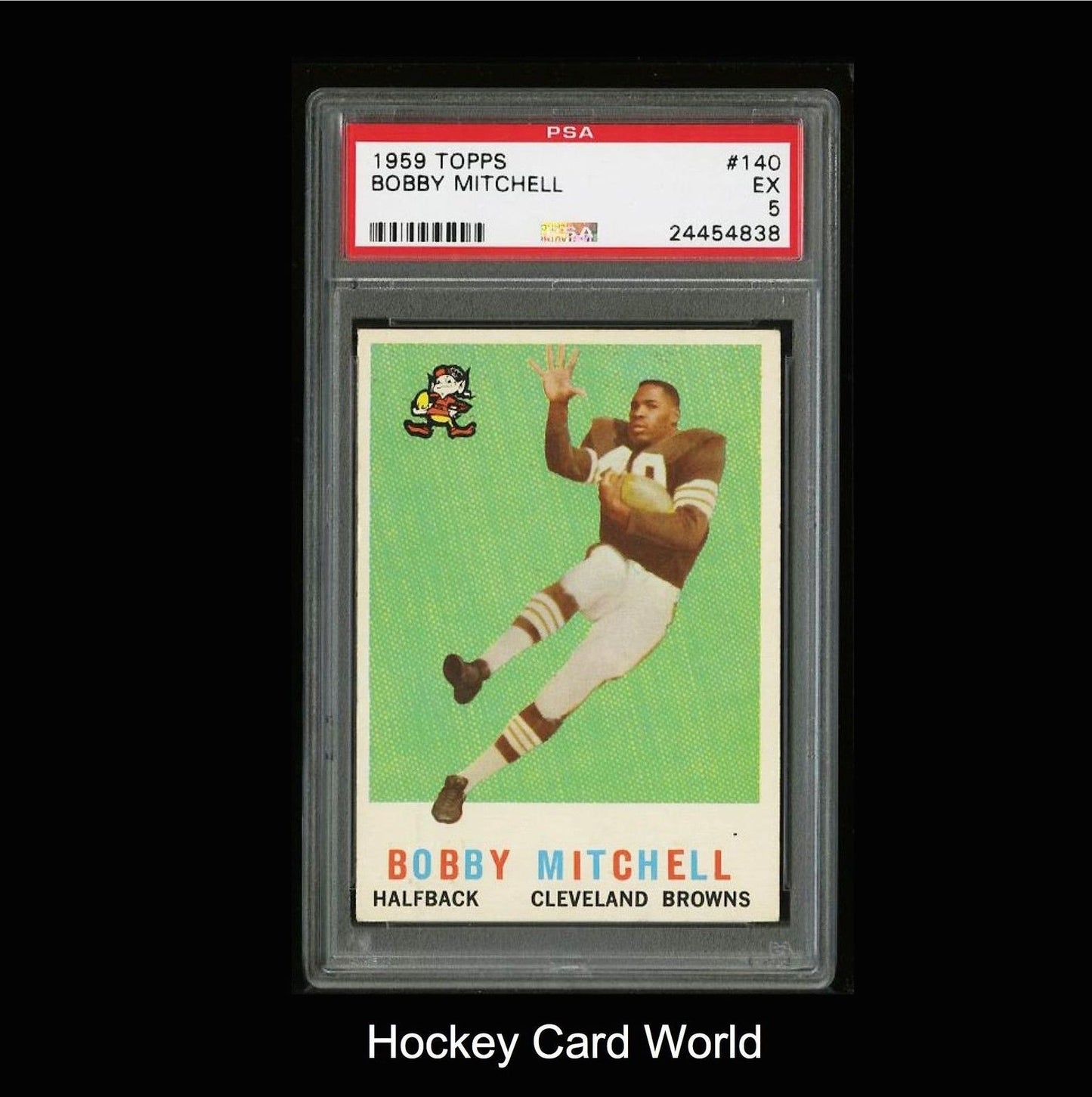 1959 Topps #140 BOBBY MITCHELL PSA 5 MT - Vintage NFL #24454838