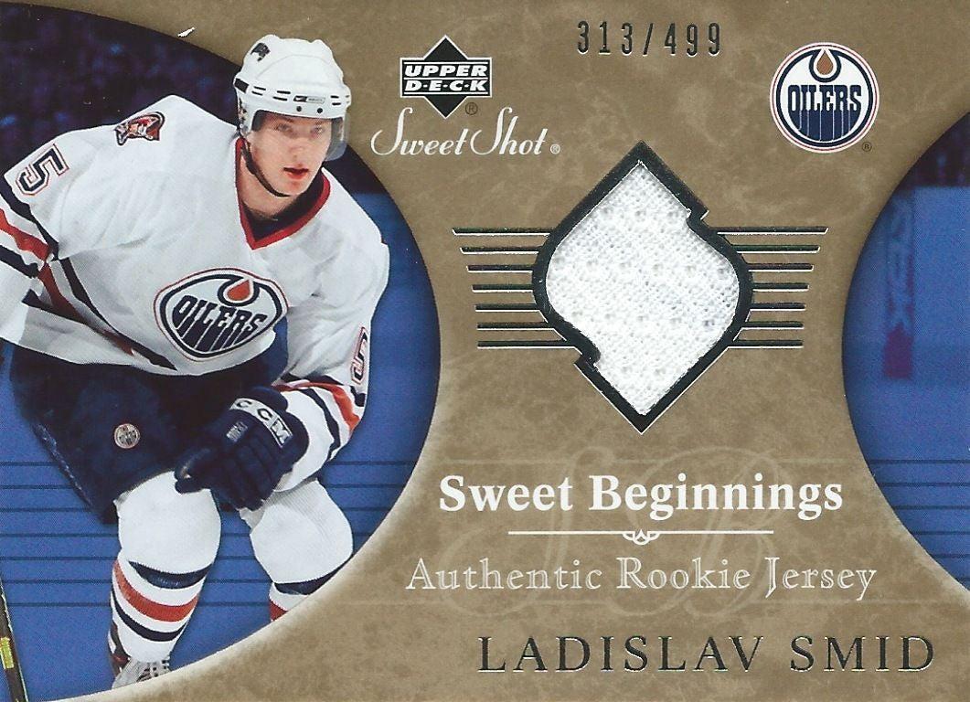 2006-07 UD Sweet Shot LADISLAV SMID 313/499 Jersey Rookie RC UD 00764