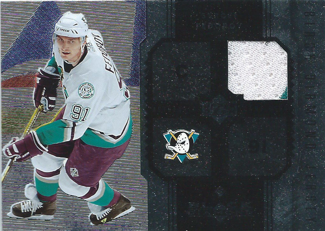 2005-06 Upper Deck Black Diamond SERGEI FEDOROV Jersey White NHL 01696