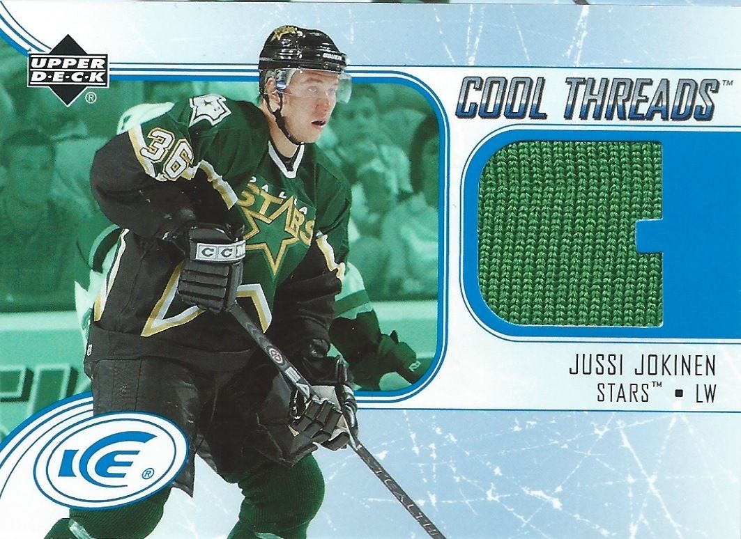 2005-06 UD Ice Cool Threads JUSSI JOKING Jersey Upper Deck Stars 00815 Image 1