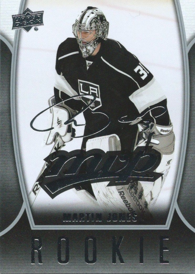 2013-14 Upper Deck MVP MARTIN JONES Rookie RC Los Angeles Kings 00851 Image 1