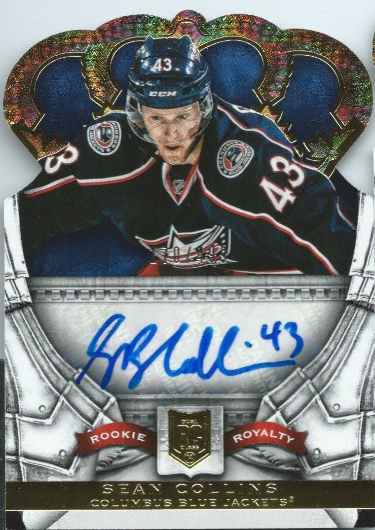2013-14 Crown Royale SEAN COLLINS /499 Auto Rookie Autograph Panani 00007