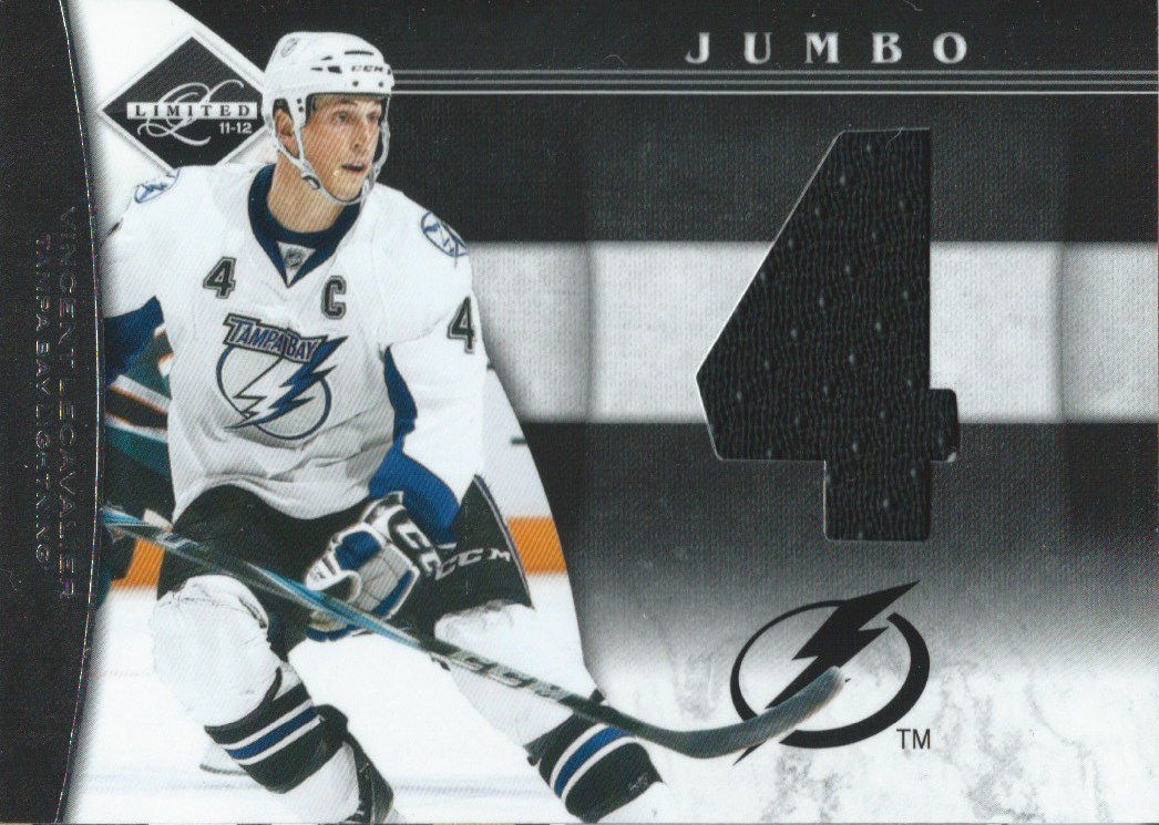 2011-12 Panini Limited Jumbo Number VINCENT LECAVALIER 39/49 Jersey 01806 Image 1