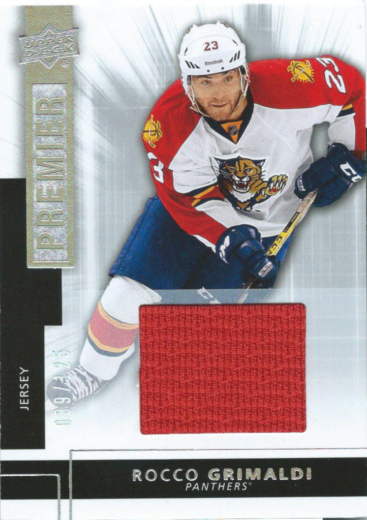 2014-15 Upper Deck Premier Rookies ROCCO GRIMALDI 39/125 Jersey 01812