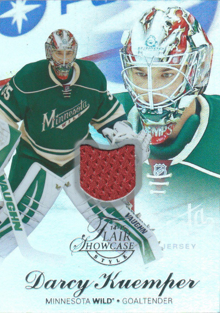 2014-15 Upper Deck Fleer Showcase DARCY KUMPER Flair NHL Jersey 01817