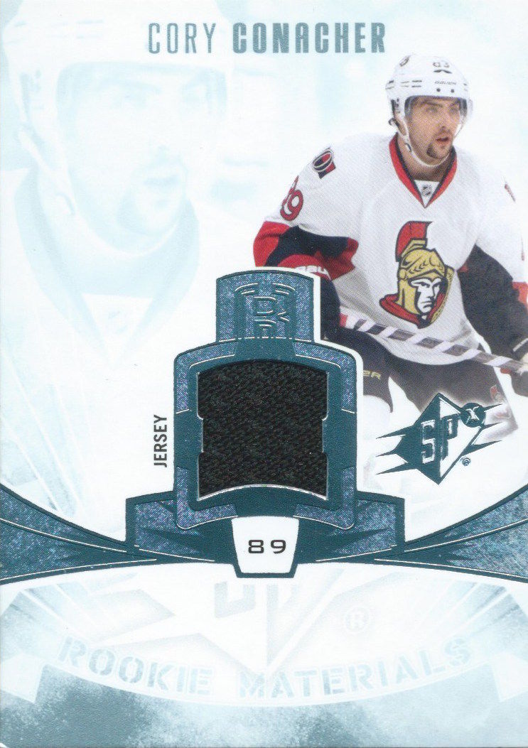 2013-14 Upper Deck SPX Rookie Materials CORY CONACHER Jersey 02558 Image 1