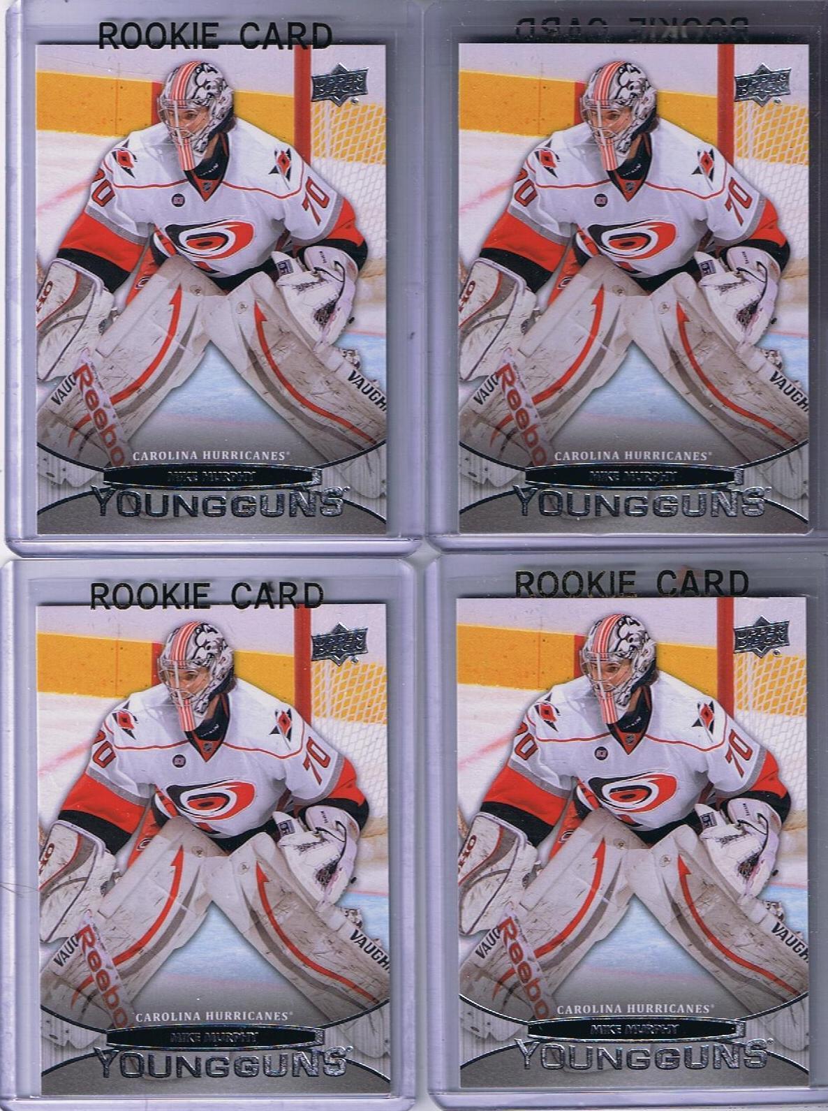 2011-12 Upper Deck YG MIKE MURPHY Young Guns Rookie Hurricanes 02239 Image 1