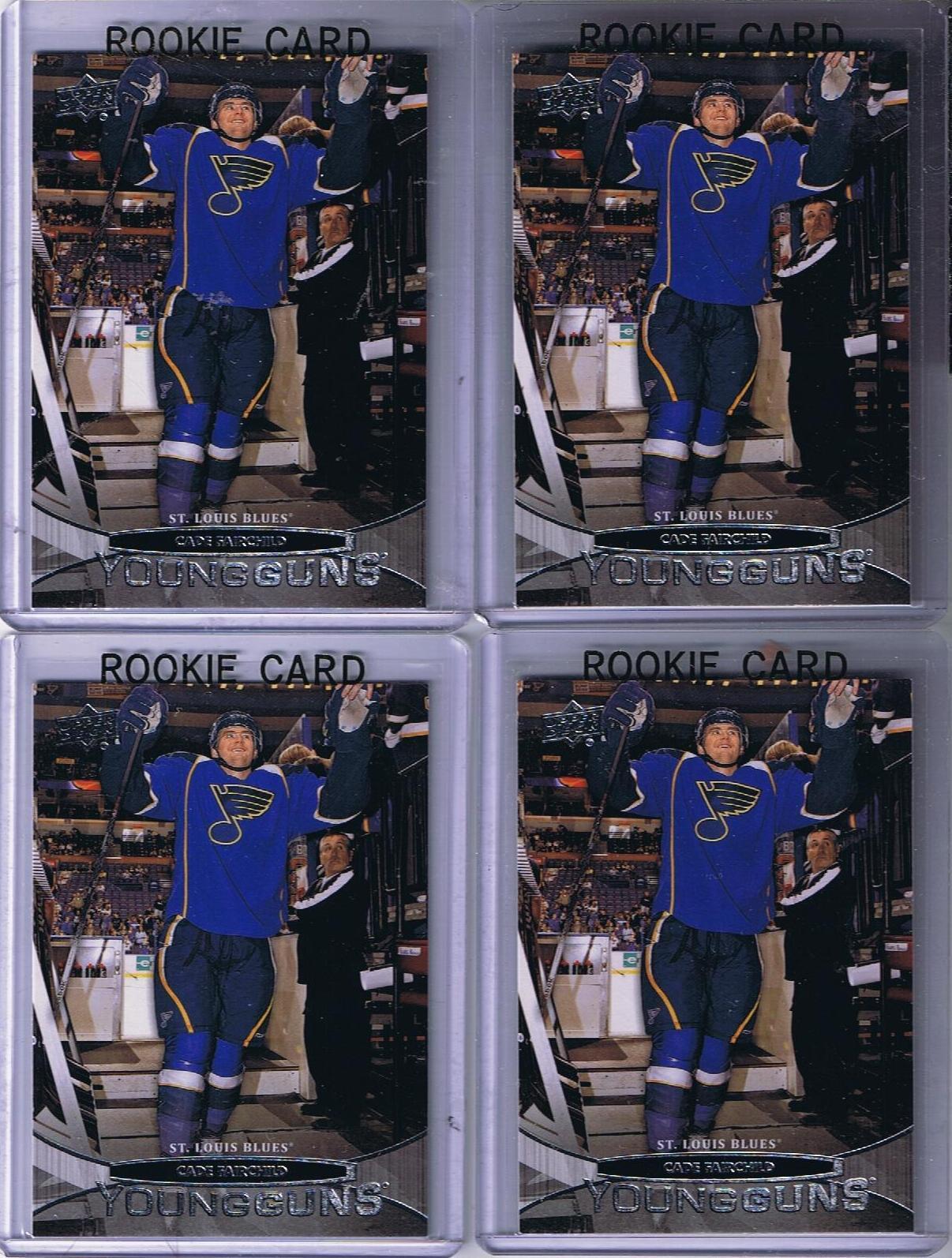 2011-12 Upper Deck YG CADE FAIRCHILD Young Guns RC St.Louis Blues 02226 Image 1