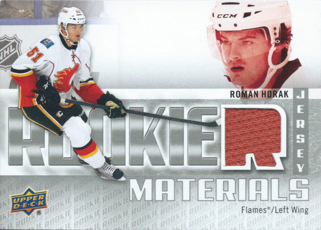 2011-12 Upper Deck Rookie Materials ROMAN HORAK Jersey 02574 Image 1
