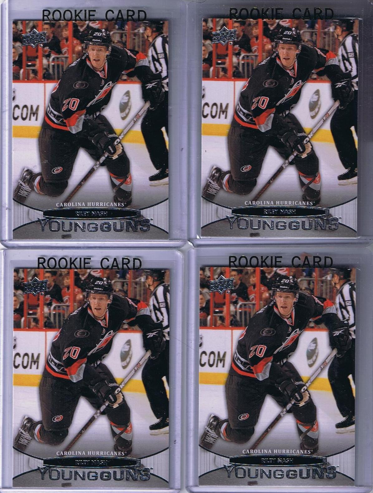 2011-12 Upper Deck YG RILEY NASH Young Guns Rookie Hurricanes 02232