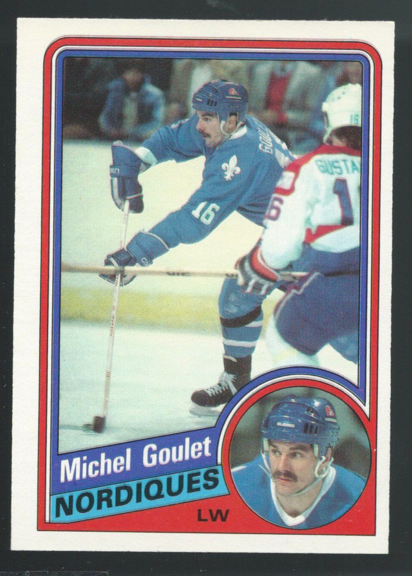 1984-85 OPC O-Pee-Chee #280 MICHAEL GOULET Hockey NHL 02398 Image 1