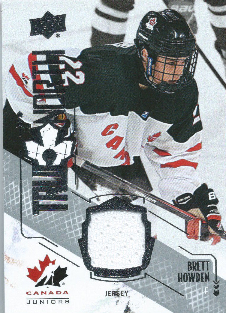 2015-16 Upper Deck Team Canada Juniors BRETT HOWDEN Jersey 02611 Image 1
