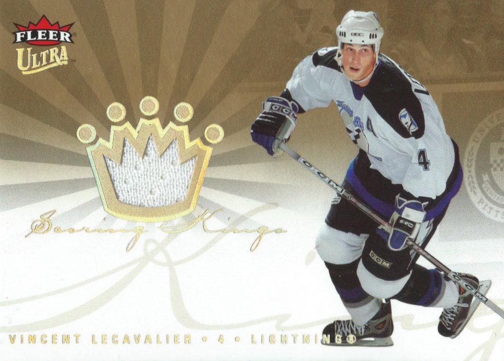2005-06 Ultra Scoring Kings Jerseys VINCENT LECAVALIER Jersey 02613 Image 1
