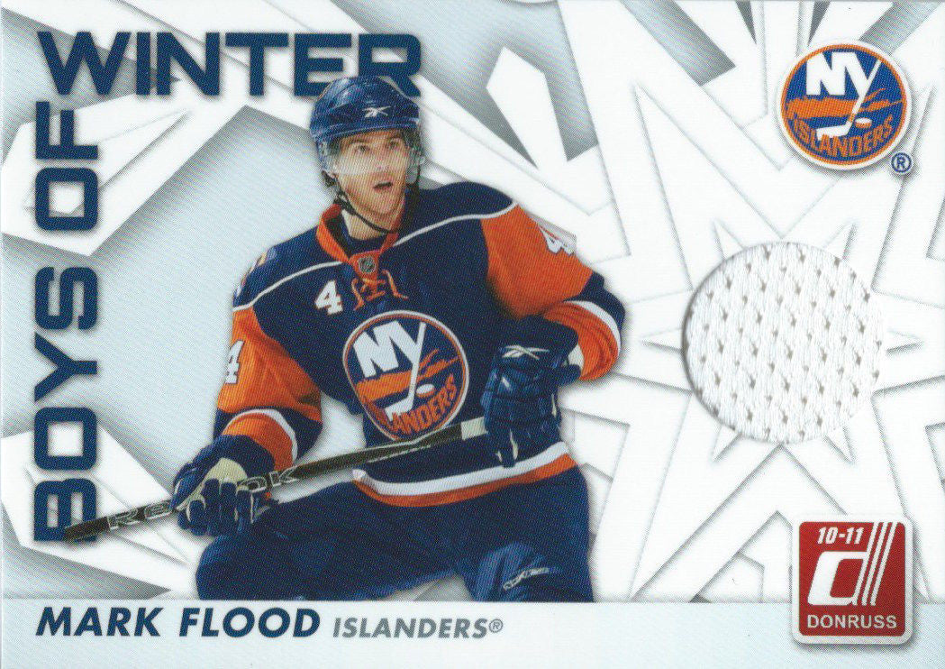 2010-11 Panini Donruss Boys of Winter Threads MARK FLOOD Jersey 02617