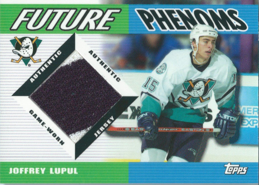 2003-04 Topps Traded Future Phenols JOFFREY LUPUL Jersey 02618 Image 1