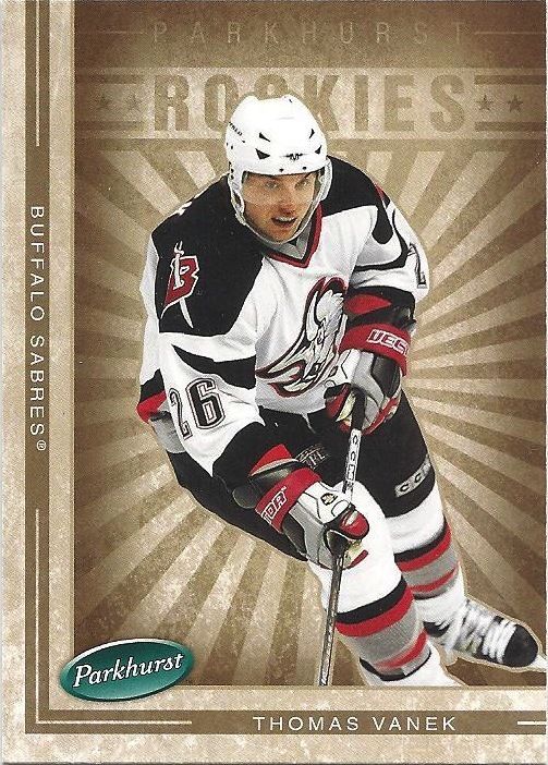 2005-06 Pankhurst THOMAS VANEK RC Upper Deck Buffalo Sabres 01388 Image 1