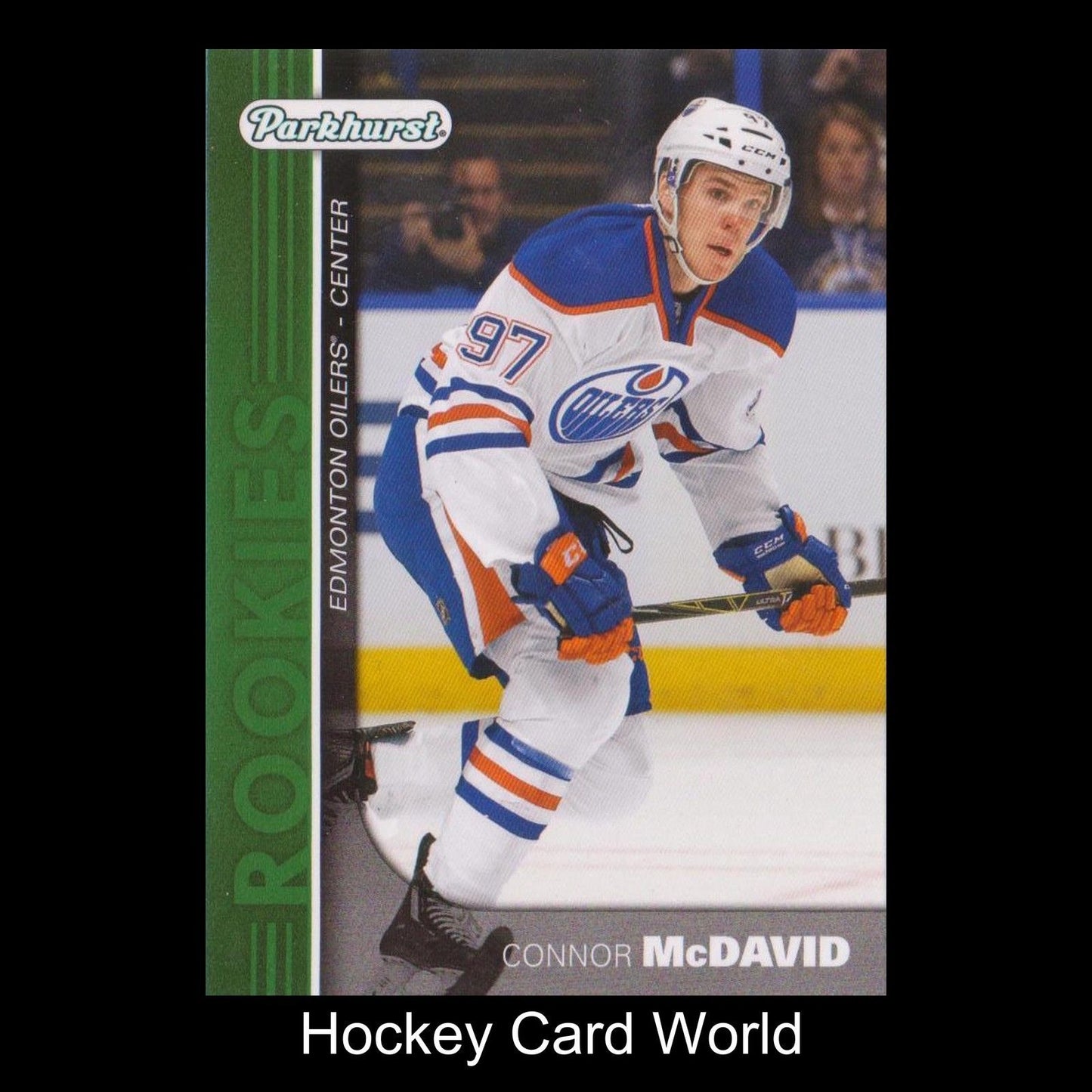 2015-16 Upper Deck Pankhurst CONNOR McDAVID Rookie Green UD RC NHL #6