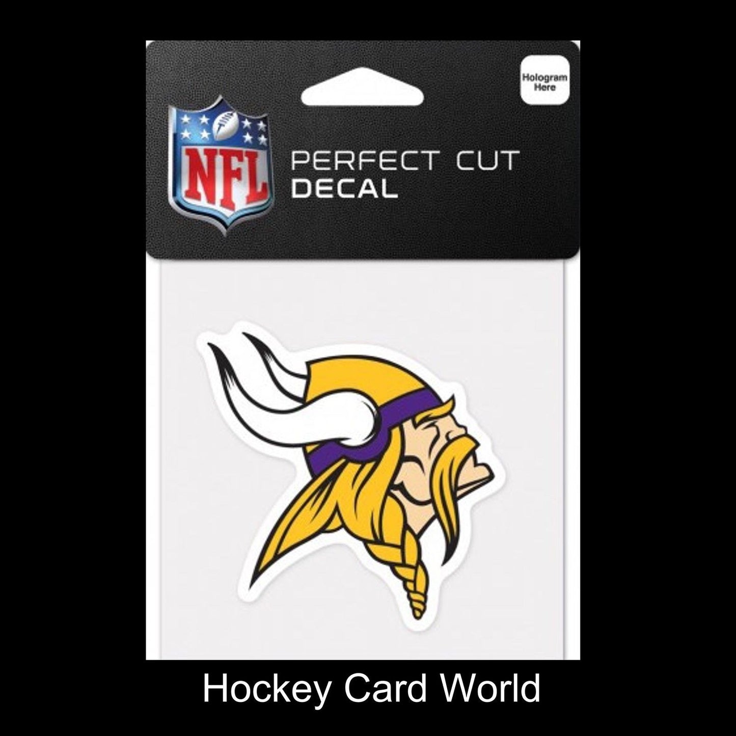 Minnesota Vikings Perfect Cut Colour 4x4 NFL Licensed Decal Sticker