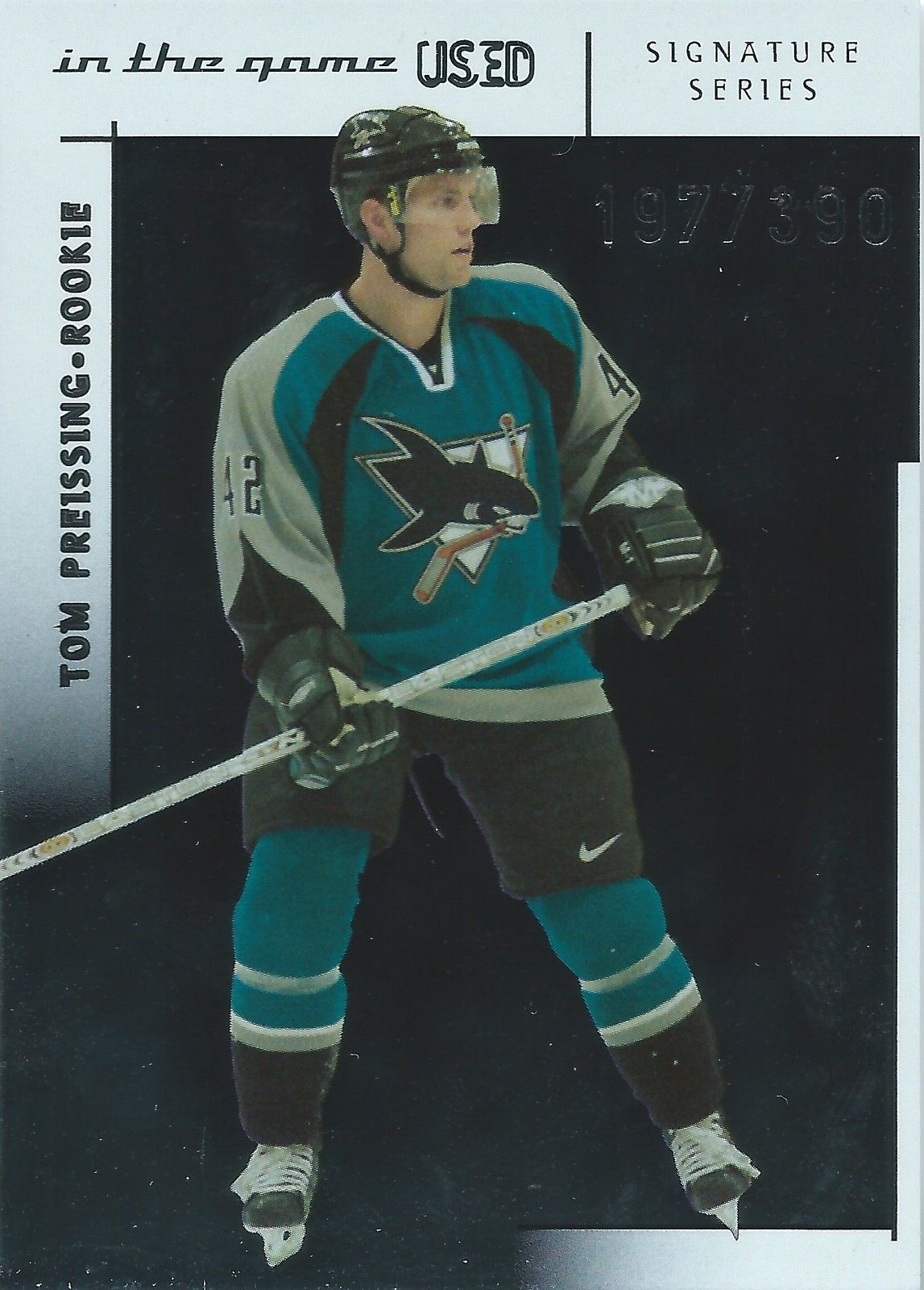 2003-04 ITG Used Signature Series TOM PREISSING 197/390 RC Rookie 00894 Image 1