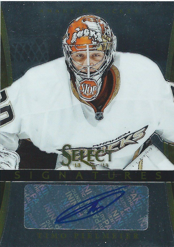 2013-14 Panini Select Signatures TIMO PIELMEIER Auto Autographs 01531