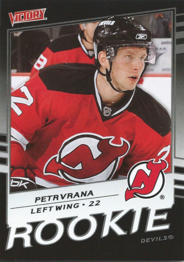 2008-09 Victory Black PETR VRANA RC /5 **SSP** Rookie Devils 00903 Image 1