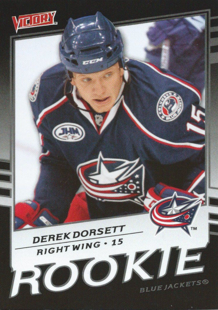 2008-09 Victory Black DEREK DORSET RC /5 **SSP** Rookie Jackets 00900
