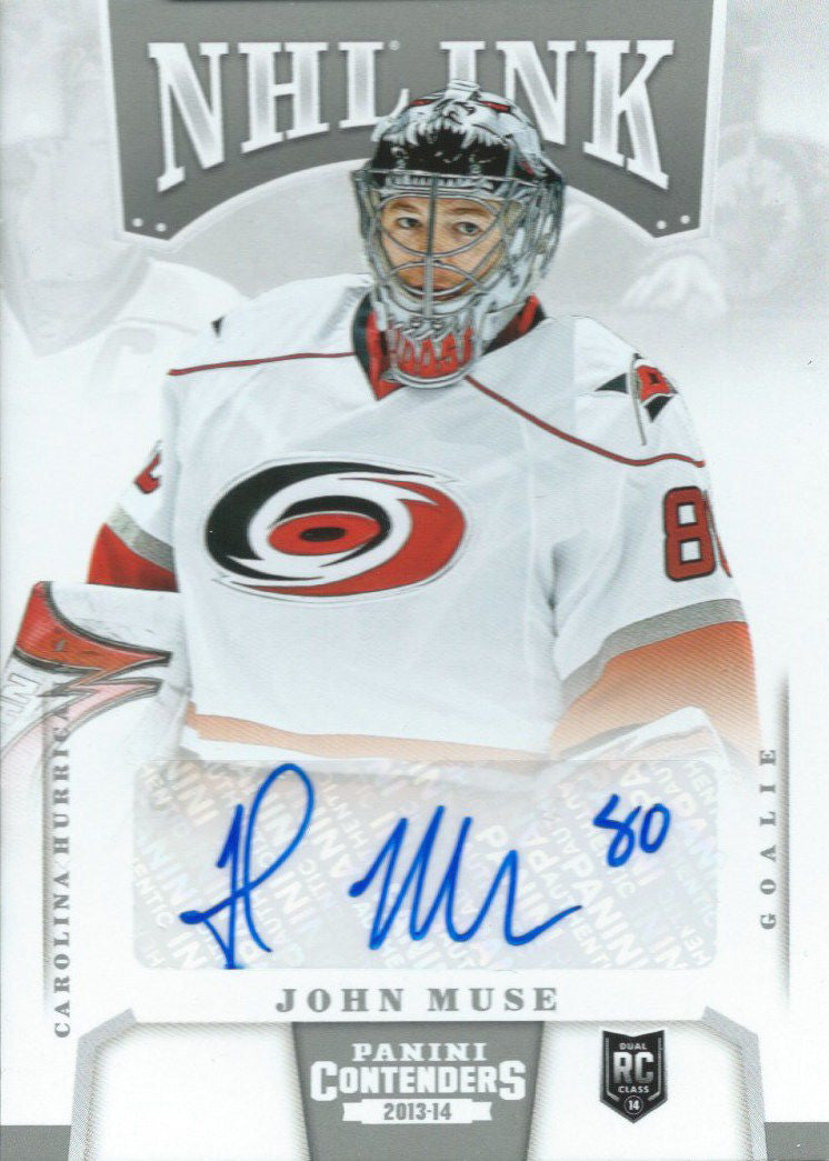 2013-14 Panini Contenders NHL Ink REILLY SMITH Auto Signature 01779