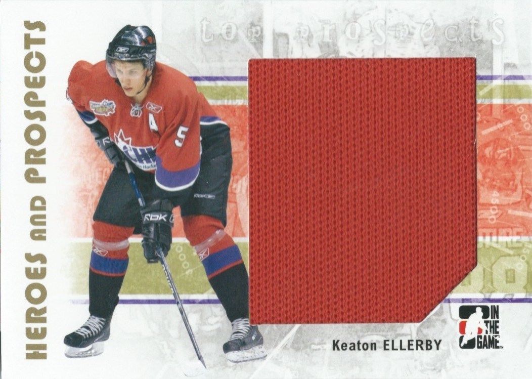 2007-08 ITG Heroes and Prospects KEATON ELLERBY TP Jersey 02309 Image 1