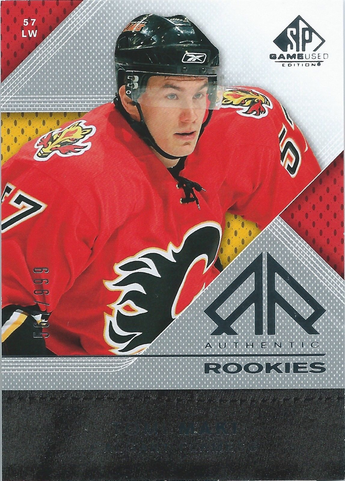 2007-08 SP Game Used TOMI MAKI Rookie /999 Upper Deck RC NHL 01560 Image 1