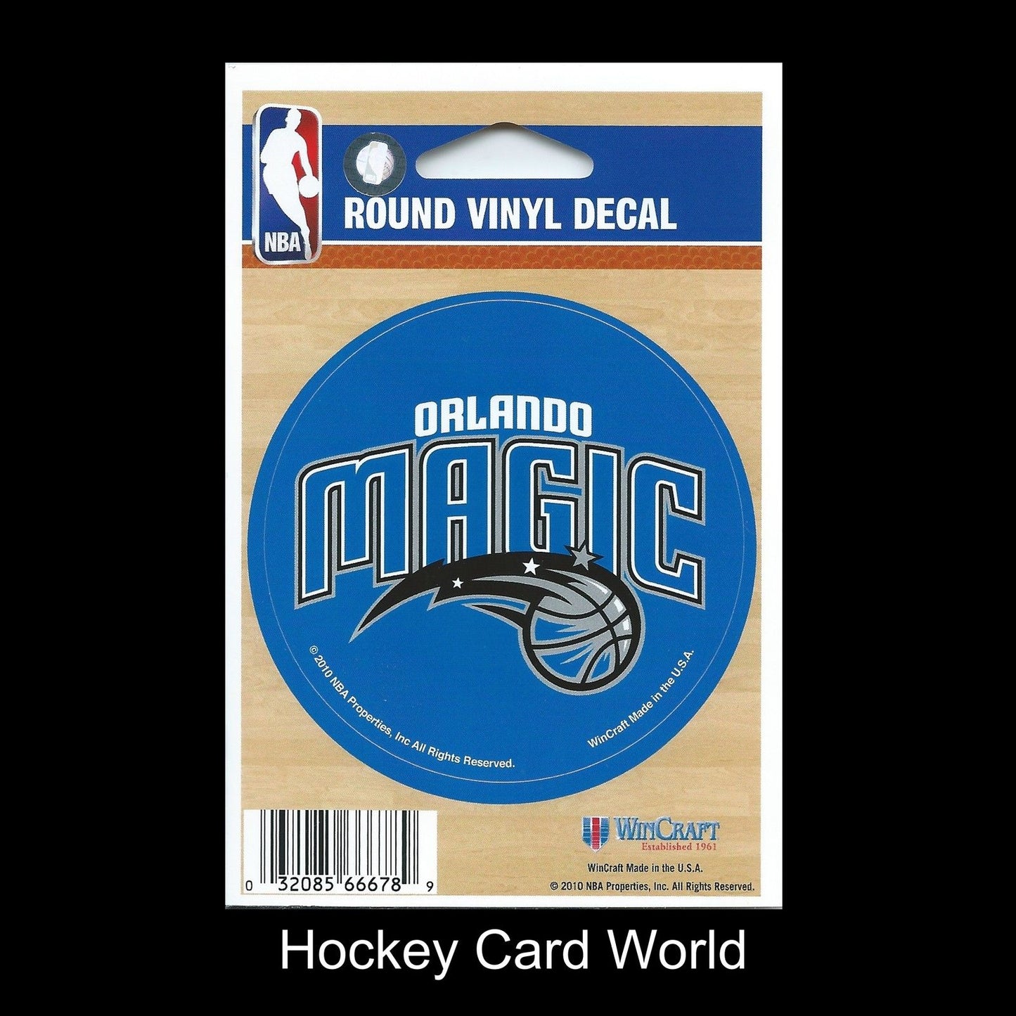 Orlando Magic 3" Round Vinyl Decal Sticker NBA Licensed In/Outdoor Image 1