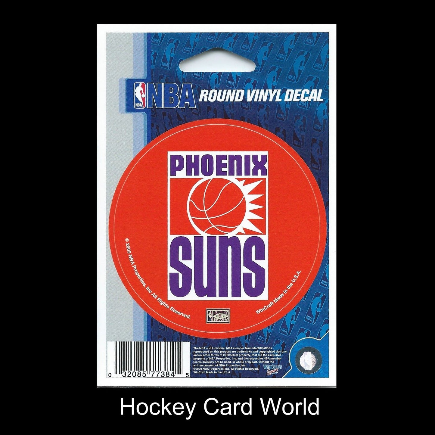 Phoenix Suns 3" Round Vinyl Decal Sticker NBA Licensed In/Outdoor Image 1