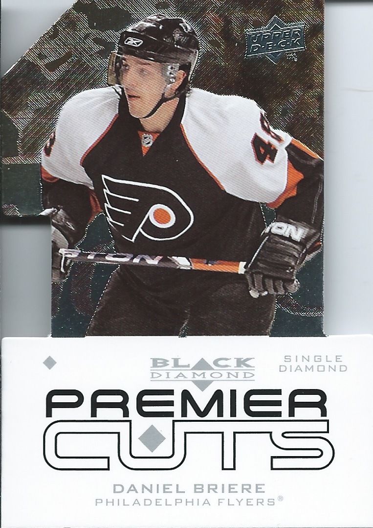 2008-09 Black Diamond Premier Die-Cut DANIEL BRIERE UD Flyers 01373 Image 1