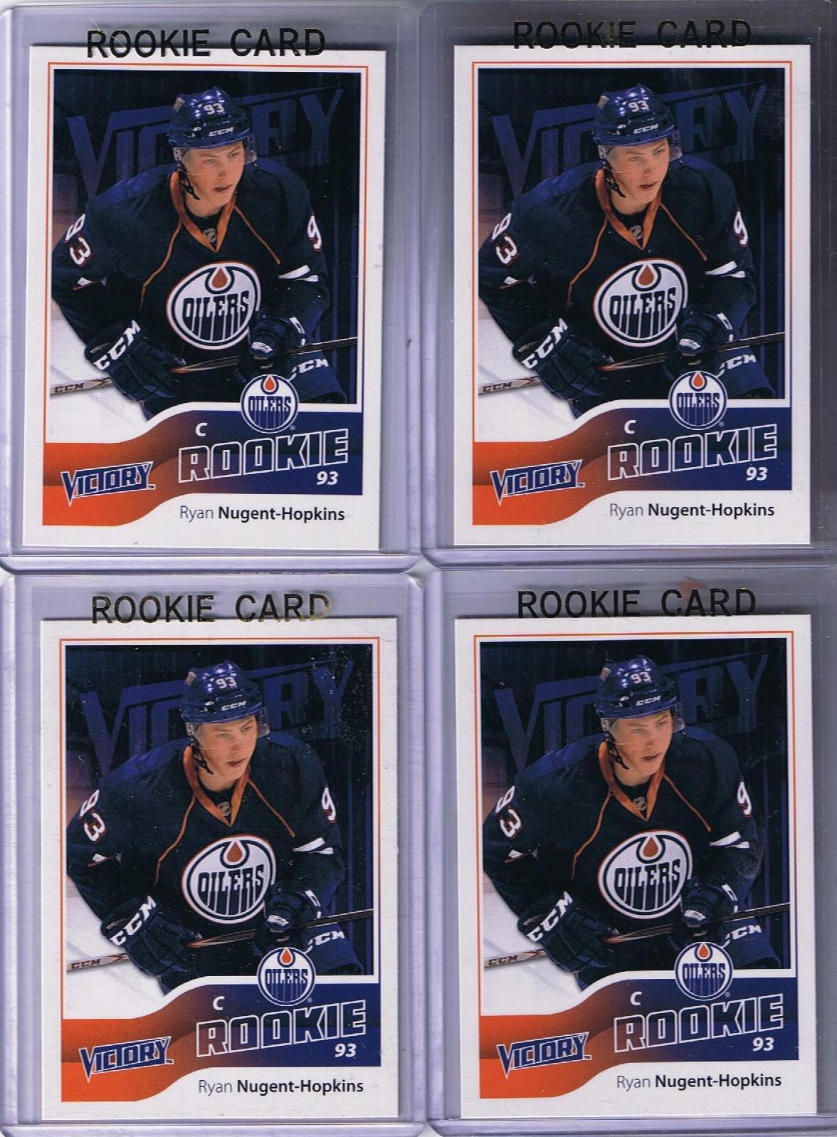 2011-12 Victory RYAN NUGENT-HOPKINS Rookie RC Edmonton Oilers 01648 Image 1