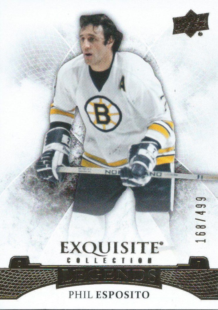 2015-16 Upper Deck Exquisite Collection PHIL ESPOSITO 168/499 NHL 02068