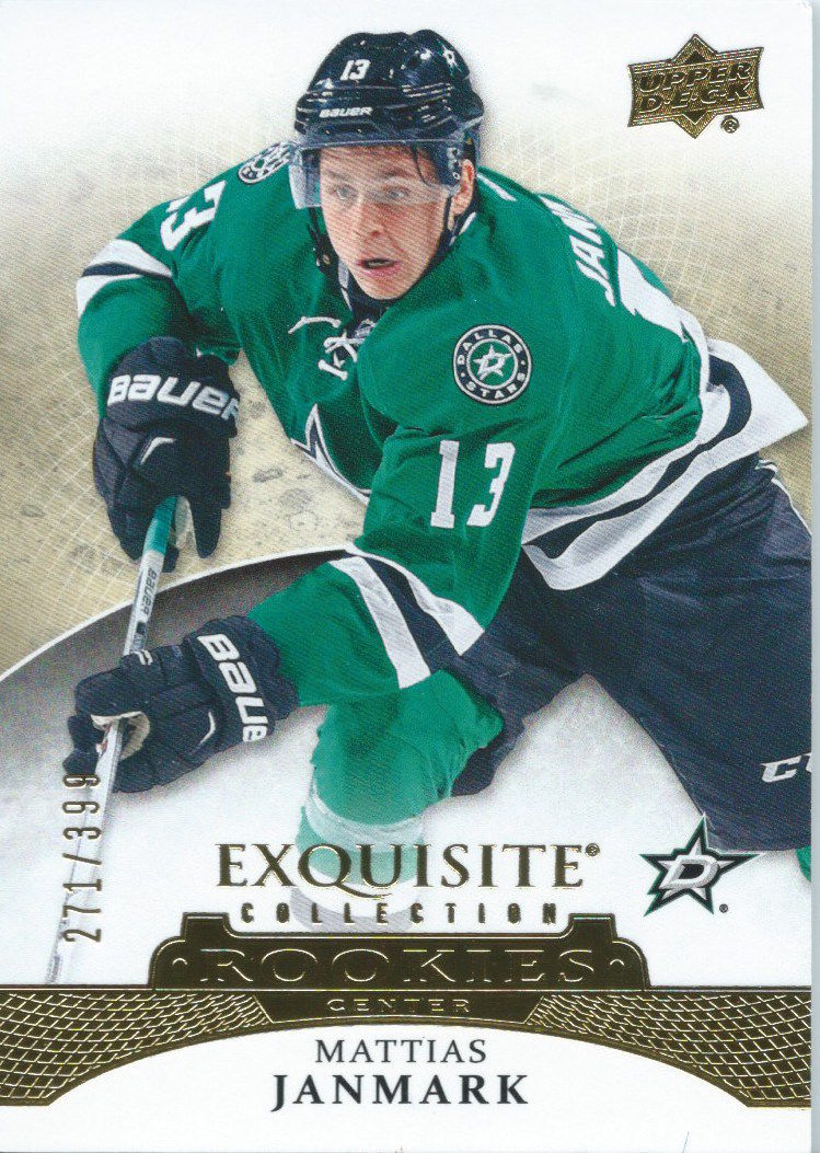 2015-16 Upper Deck Exquisite Collection MATTIAS JANMARK 271/499 NHL 02078 Image 1
