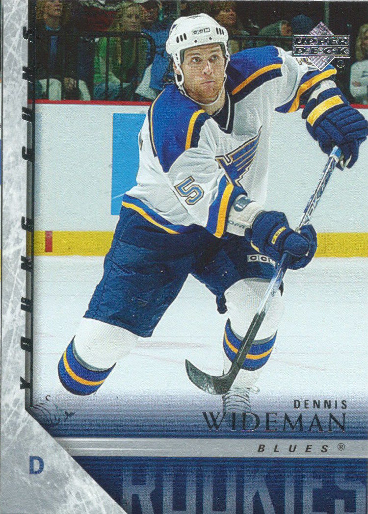 2005-06 Upper Deck DENNIS WIDEMAN Young Guns Rookie RC 02344 Image 1