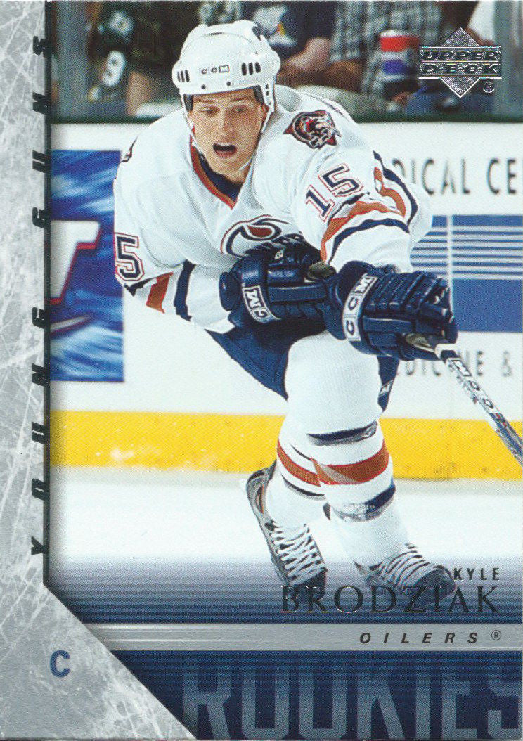 2005-06 Upper Deck KYLE BRODZIAK Young Guns Rookie RC 02346