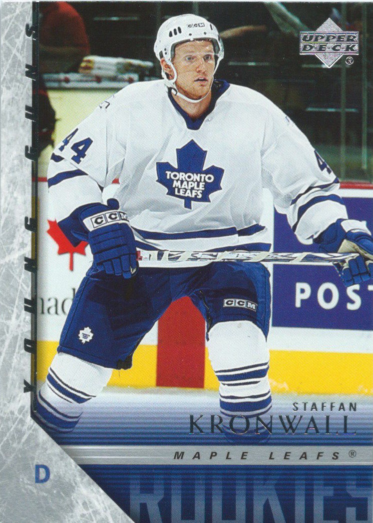 2005-06 Upper Deck STAFFAN KRONWALL Young Guns Rookie RC 02347 Image 1