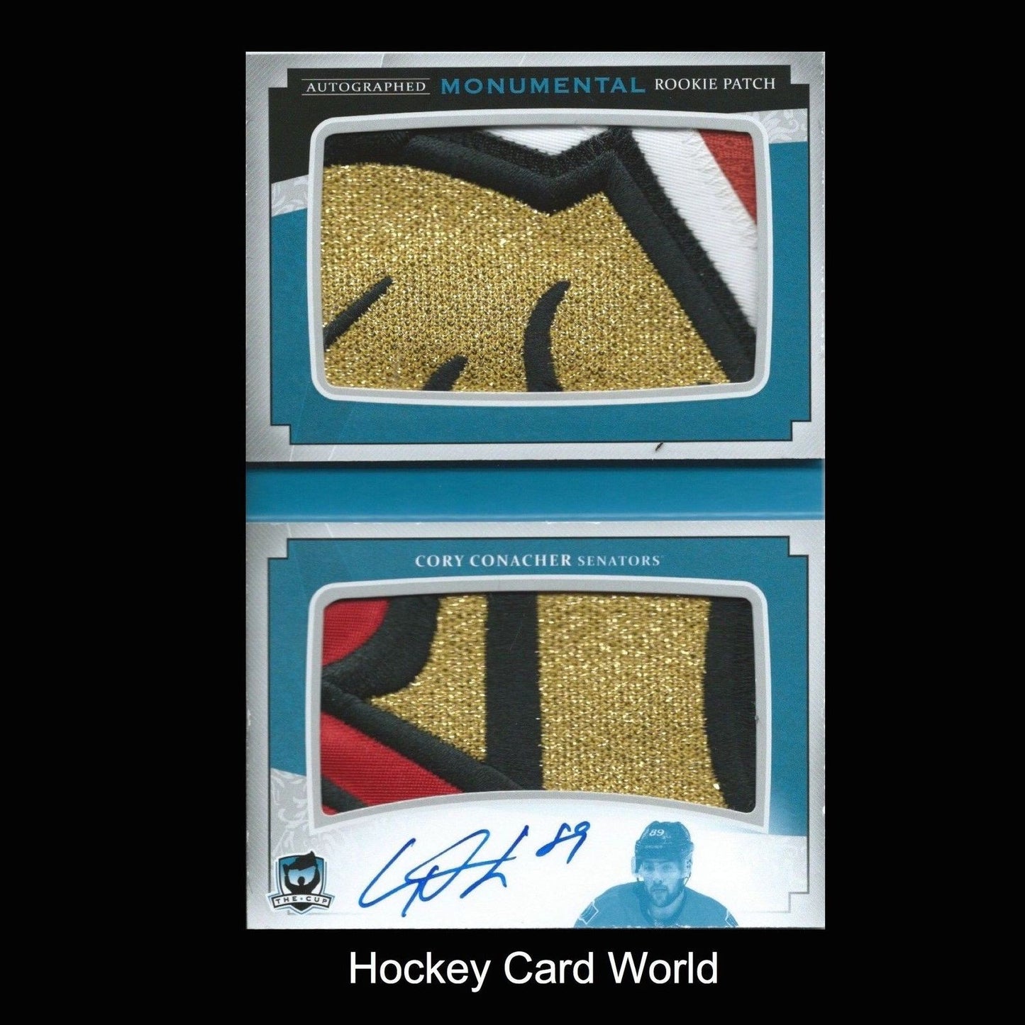 2013-14 The Cup Monumental CORY CONACHER 3/5 RC Patch Auto Logo Booklet