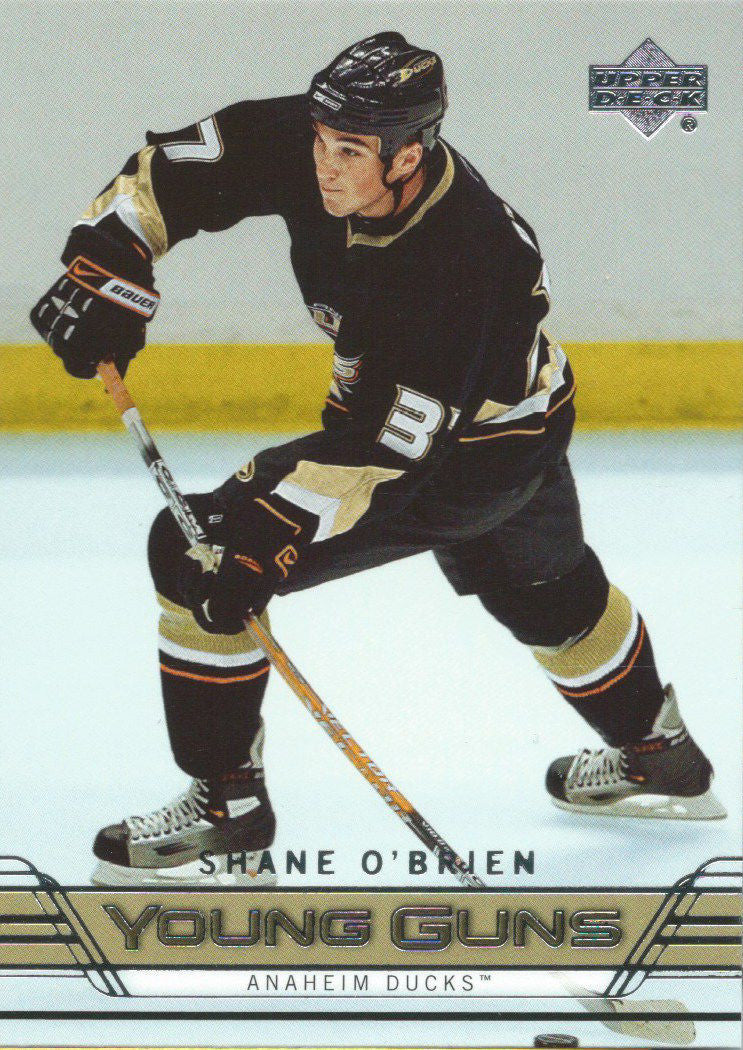 2006-07 Upper Deck SHANE O'BRIEN Young Guns Rookie RC 02365