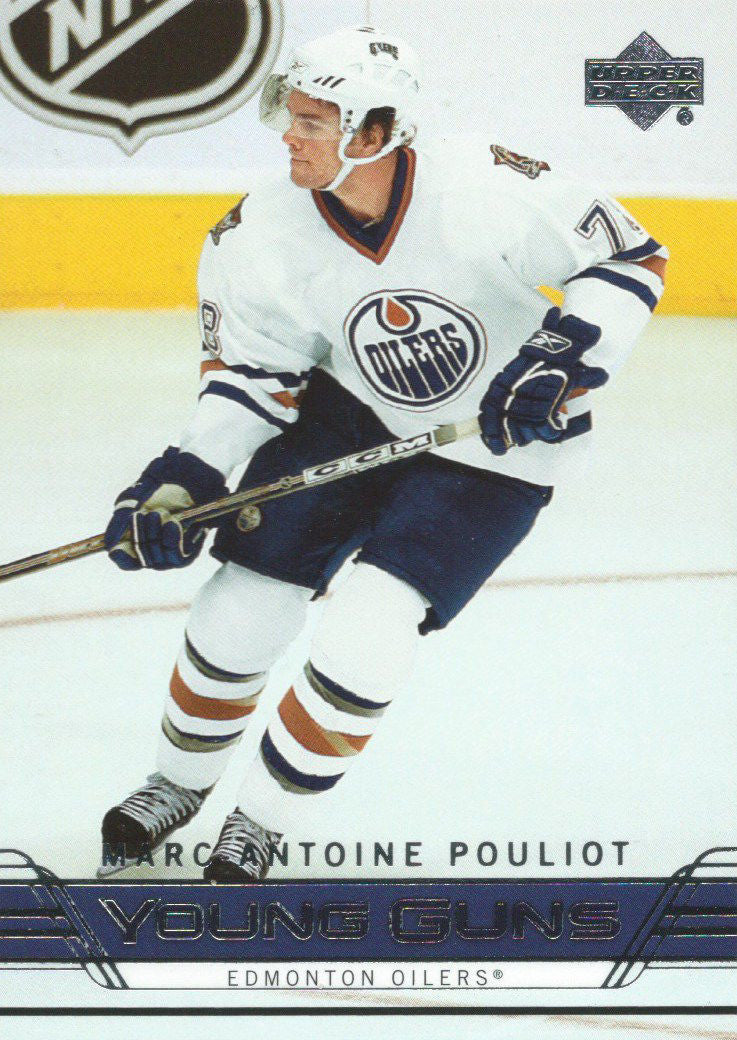 2006-07 Upper Deck MARC-ANTOINE POULIOT Young Guns Rookie RC 02369